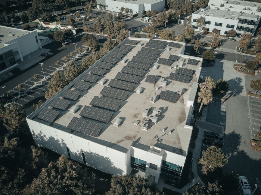 paneles solares industriales
