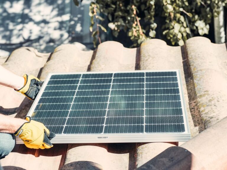 solar panel installation